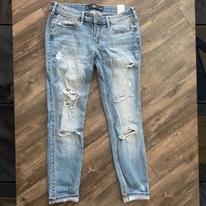 Hollister Cropped Denim Jeans